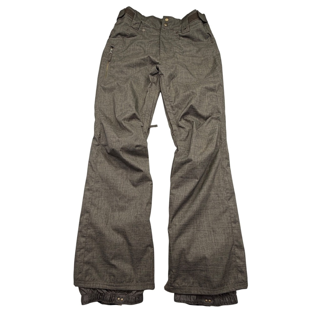 Nitro Originals Snowboard Pants Mens Medium Brown Outerwear Insulated Vented